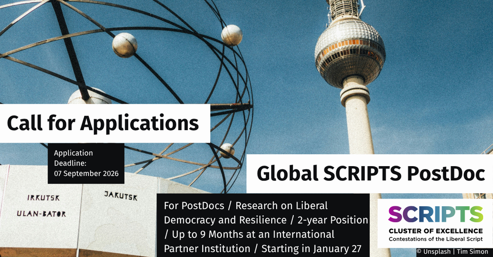 Call for Applications: Global SCRIPTS PostDoc