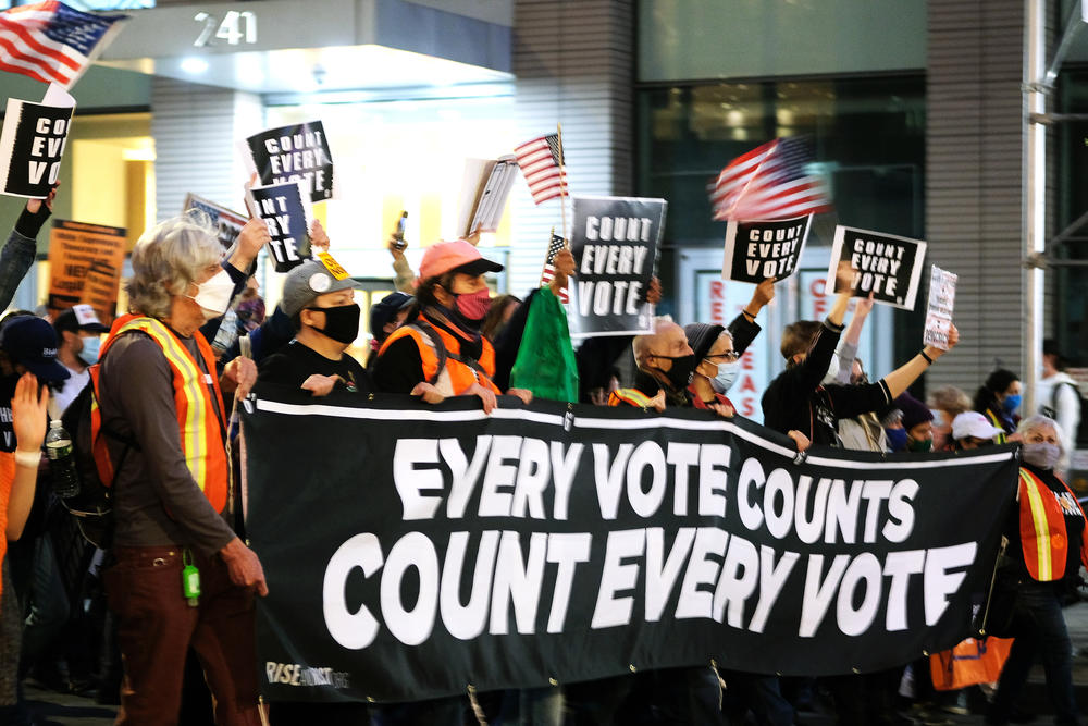 Count Every Vote March, NYC