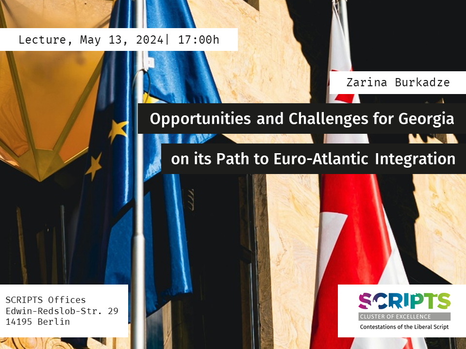 Lecture | Zarina Burkadze: Opportunities and Challenges for Georgia on its Path to Euro-Atlantic Integration
