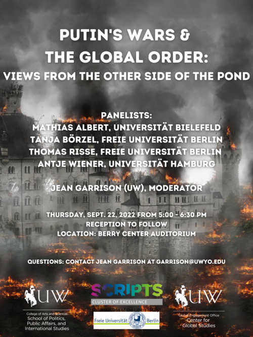 Poster "Putin's Wars & the Global Order"