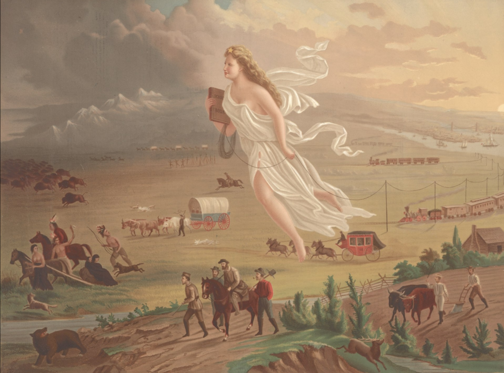 American Progress by John Gast (1872)