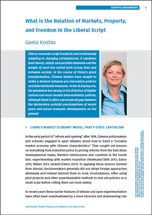 SCRIPTS Arguments by Genia Kostka