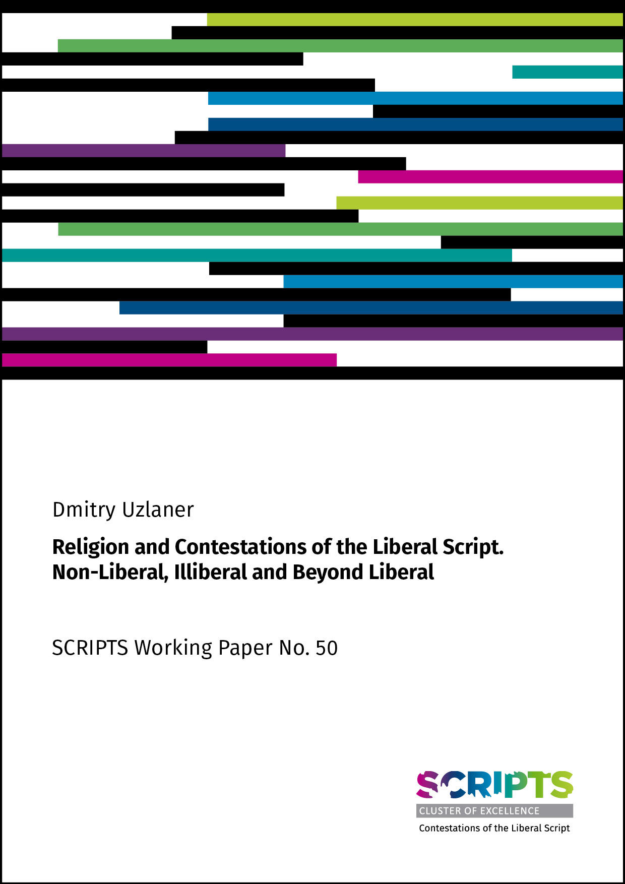SCRIPTS Working Paper No. 50