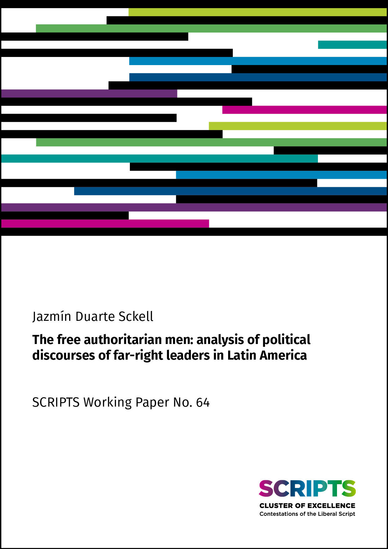 SCRIPTS Working Paper No. 64