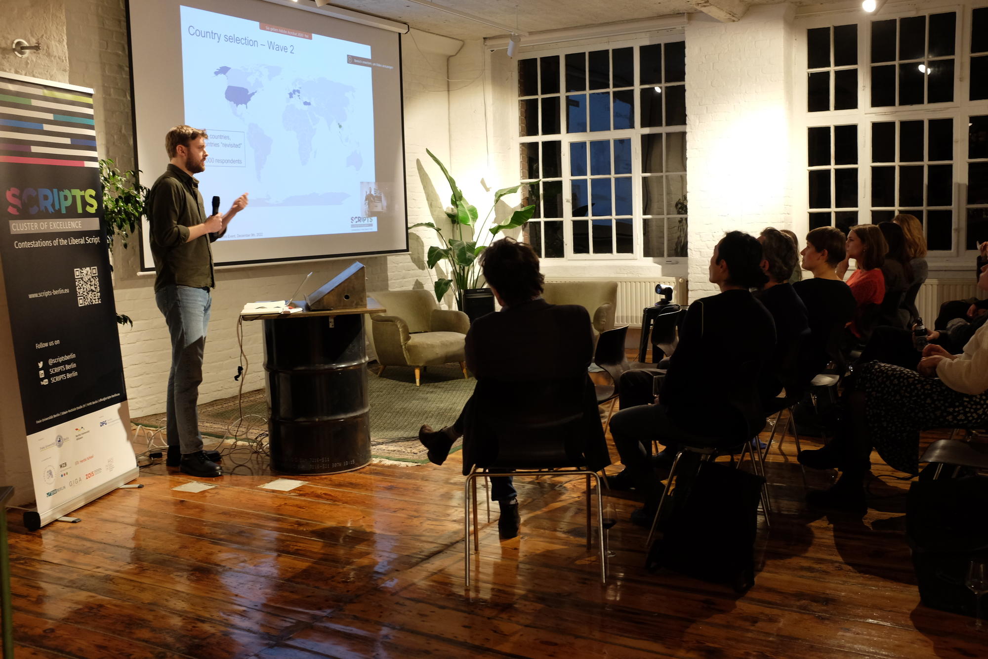 Presentation at the BGTS alumni event